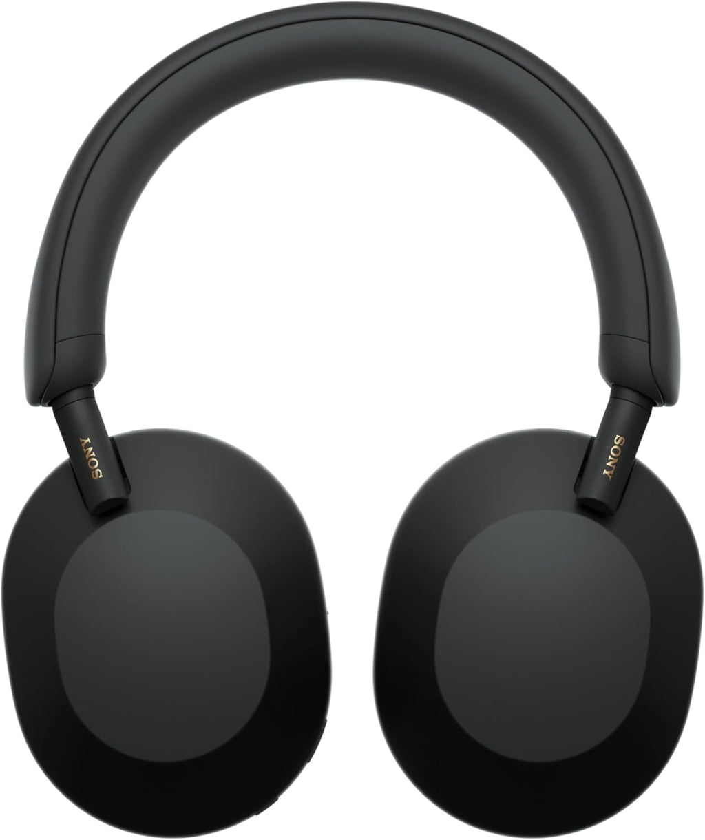 Sony WH-1000XM5 ANC Bezprzewodowe Słuchawki Nausze Z Redukcją Hałasu, Bluetooth, Clear Call Quality, Hi-Res, Do 30H Baterii, Szybkie Ładowanie, Alexa And Google Assistant, Ios And Android - Czarne
